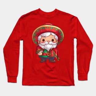 Mexican Santa Long Sleeve T-Shirt